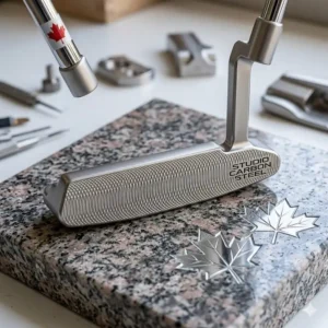 Precision-milled Scotty Cameron Newport 2 blade putter, a favorite for competitive Canadian golfers seeking classic style.
