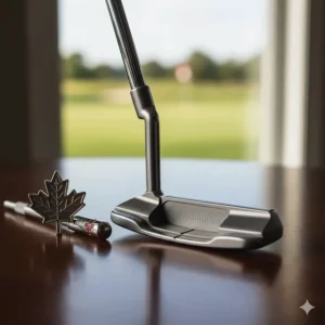 High-MOI Scotty Cameron Phantom 7 mallet putter designed for stability on challenging Canadian golf course greens.