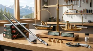 Diagram showing the weight difference in grams between graphite and steel shafts for Canadian golfers.