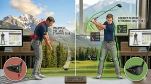 Selection guide for clubs / guide d'achat pour bâtons de golf pour joueurs de grande taille.