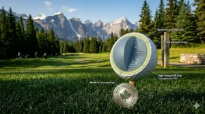 Performance chart showing how soft golf balls with distance maintain flexibility and yardage during cold Canadian spring mornings.