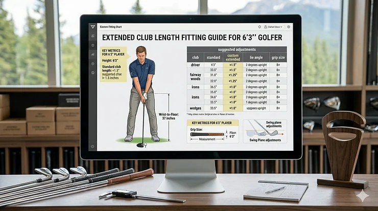 A complete golf set for beginners under 400 CAD on a scenic Canadian golf course. Ensemble de golf complet pour débutants à moins de 400 $. complete golf set beginners under 400 CAD