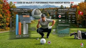 A chart showing the ideal compression range for mid-handicap swing speeds to maximize control and feel.