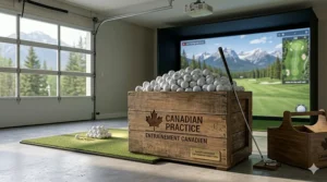 Eco-friendly recycled bulk golf balls for practice, a sustainable choice for Canadian golfers.
