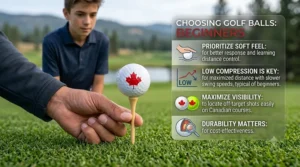 Visual comparison of soft versus firm feel in best golf balls.