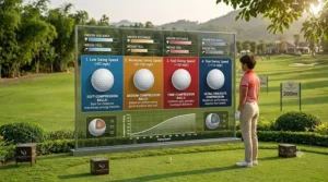 Guide to matching golf ball compression with your individual swing speed.