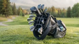 Golf stand bag with 14-way organizer dividers