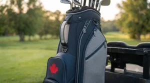 Easy-to-carry lightweight golf cart bags.