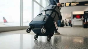 Infographic comparing hard case vs soft case golf travel bag pros and cons for Canadian golfers (EN/FR).