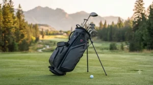 Waterproof golf carry bags designed for unpredictable Canadian weather.