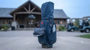 Sturdy golf cart bags for early or late season play.